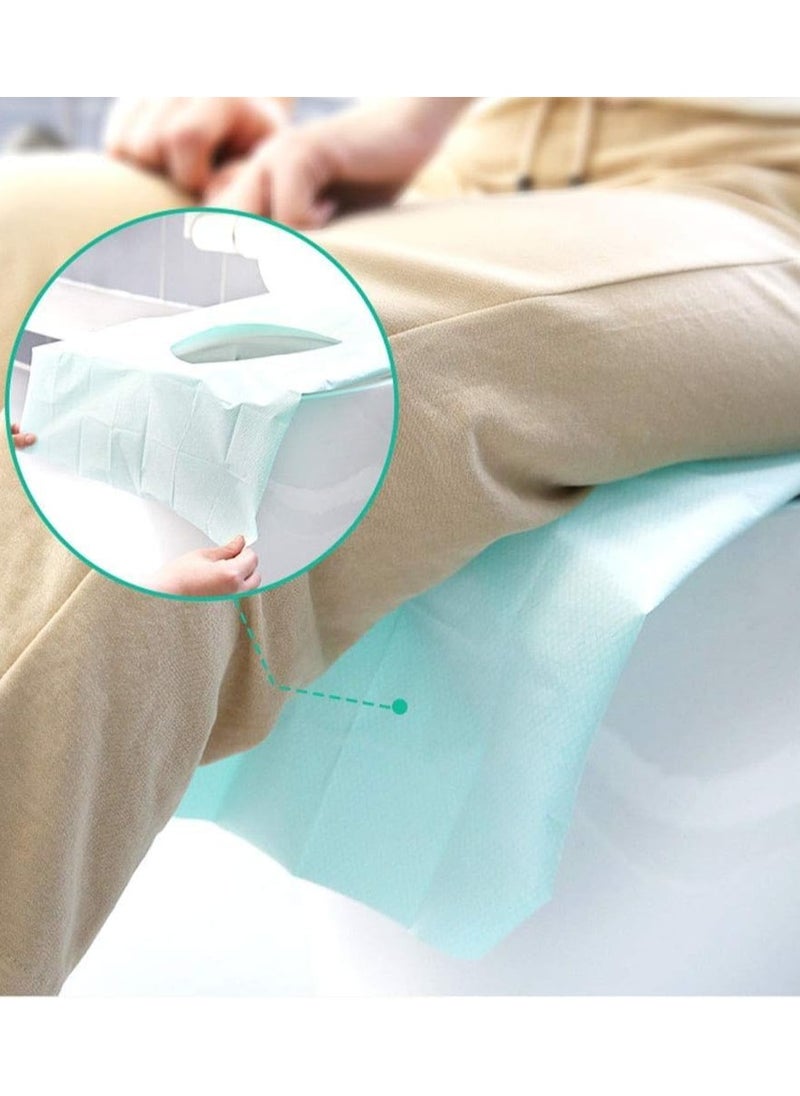 RION Travel Disposable Toilet Seat Covers – Portable & Flushable Seat Protectors for Adults & Kids (10pcs)  - Image 3
