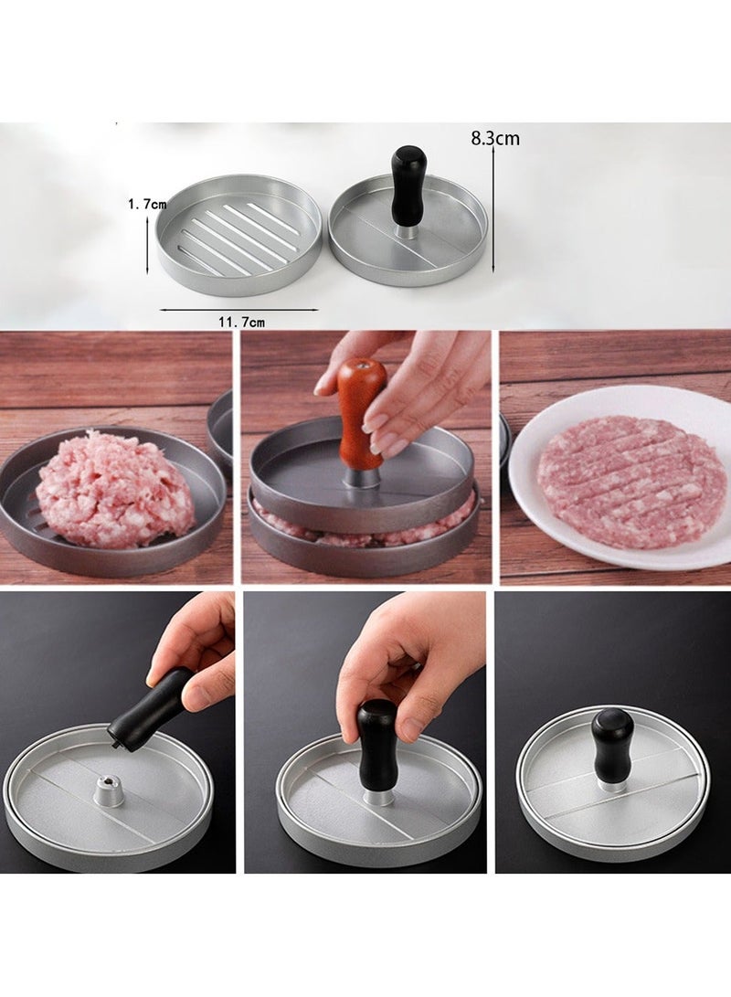 Burger meat press grinding tool - Image 1