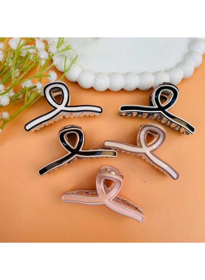 Radhya Accessories 1 Piece Stylish Bofeini Acrylic Hair Claw for Women Girls Korean Hair Accessories Wedding Trendy Hair Clips - Image 1
