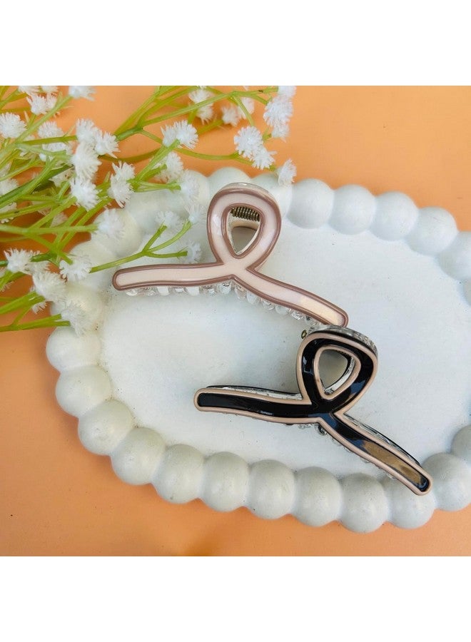 Radhya Accessories 1 Piece Stylish Bofeini Acrylic Hair Claw for Women Girls Korean Hair Accessories Wedding Trendy Hair Clips - Image 2