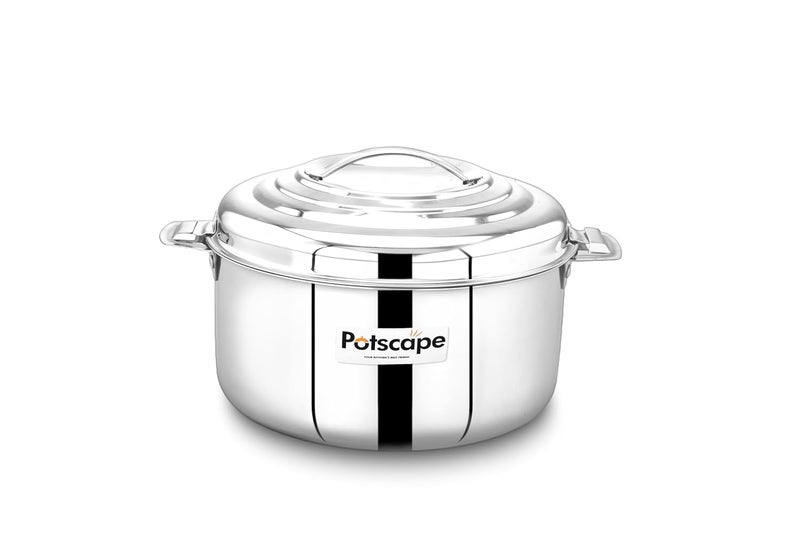 POTSCAPE طقم بوتسكيب ريجال كسرولة ساخنة 500 مل نظام قفل فريد نضارة تدوم طويلاً توزيع الحرارة بالتساوي كسرولة معزولة من الفولاذ المقاوم للصدأ خفيفة الوزن آمنة للأواني - Image 2