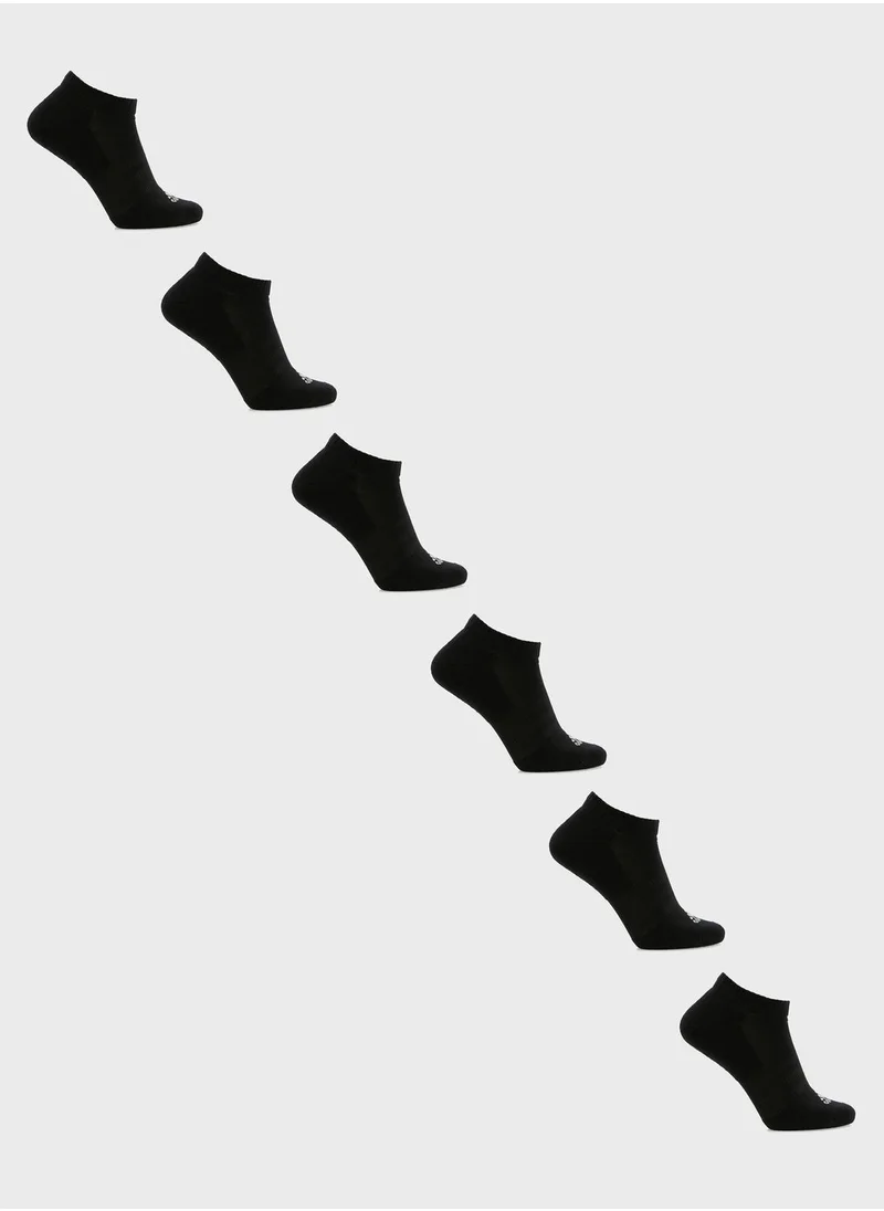 Adidas 6 Pack Cushioned Low-Cut Sports Socks