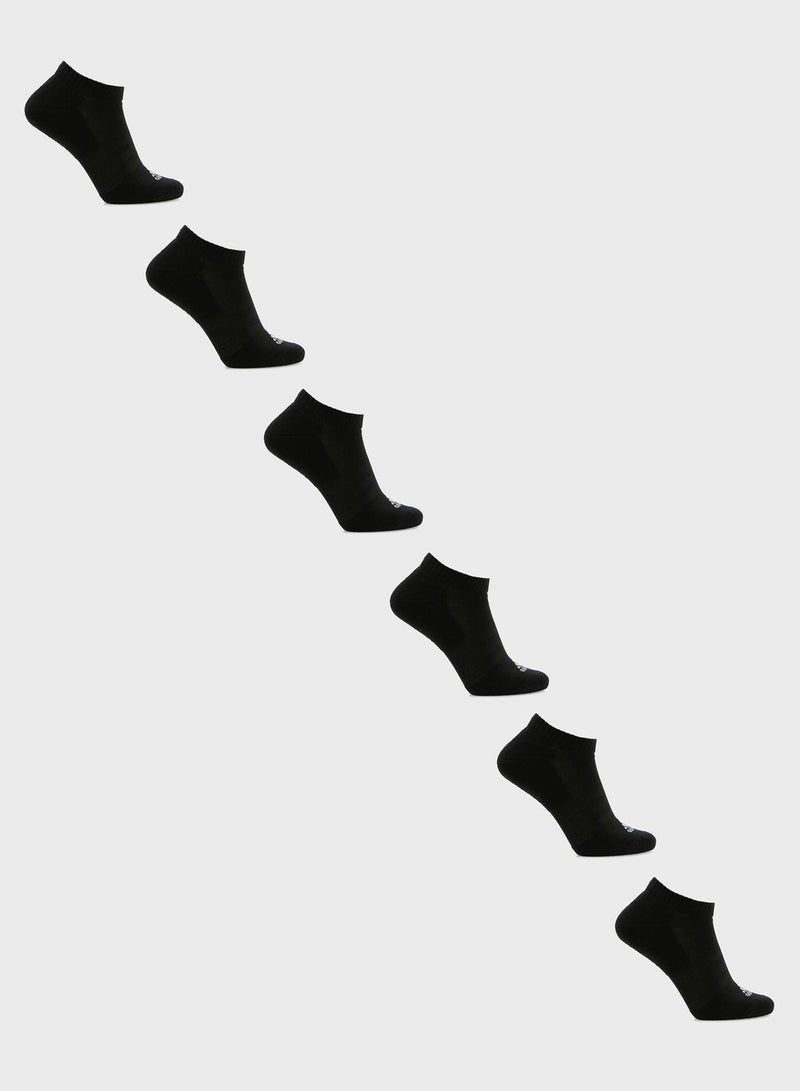 Adidas 6 Pack Cushioned Low-Cut Sports Socks  - Image 1