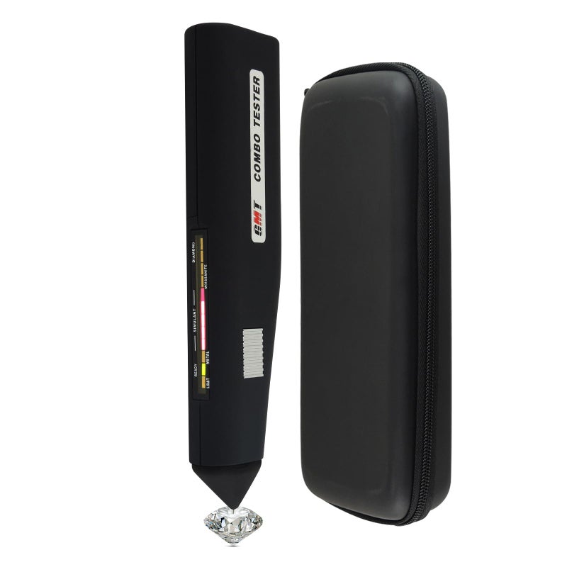 DANOPLUS Diamond & Moissanite Tester Combo - Professional Diamond Detector with Audible & Visual Alarm - High Accuracy & User-Friendly - Ideal for Jewelers, Gemologists & Professionals - Image 1