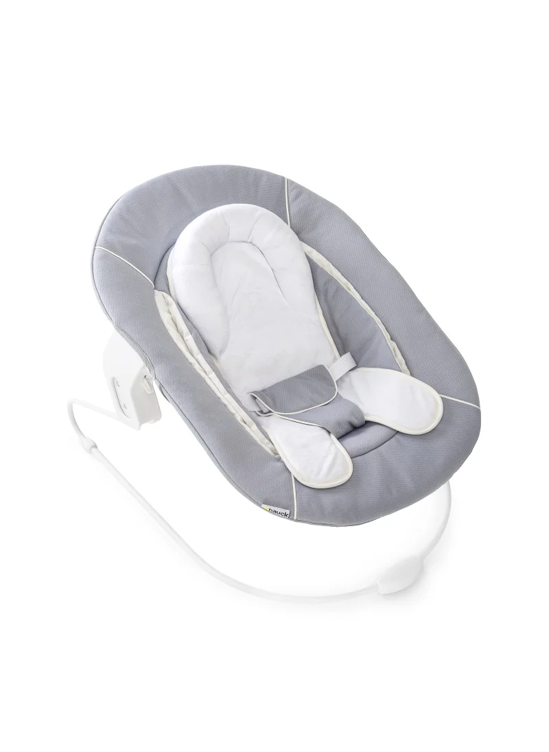 هوك Alpha+ 2 In 1 Bouncer And Baby Rocker, Stretch Grey From Birth, Newborn Set, Compatible With Alpha Highchair