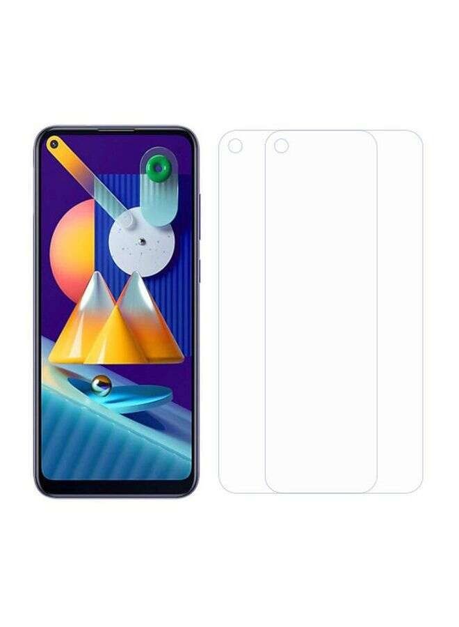 BORTONY Pack Of 2 Super Shieldz Tempered Glass Screen Protector For Samsung Galaxy M11 Clear - Image 1