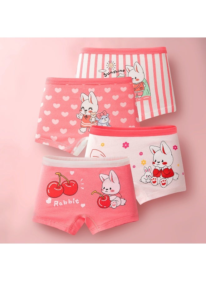 KUYING New Comfortable Skin friendly Breathable Underwear Set 0f 4 