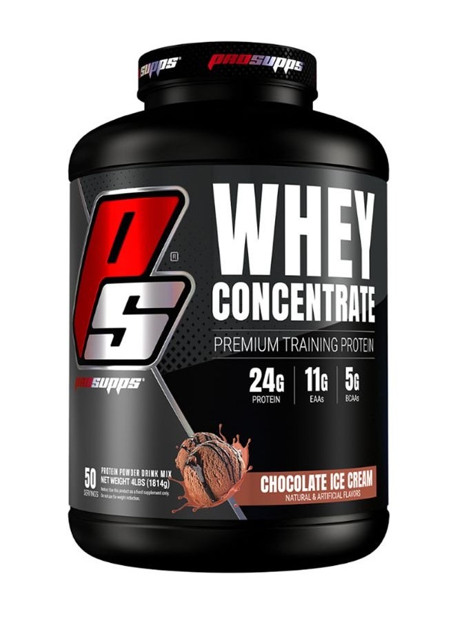 PRO SUPPS Pro Supps Whey Concentrate, Chocolate Ice Cream Flavor, 4 LB 