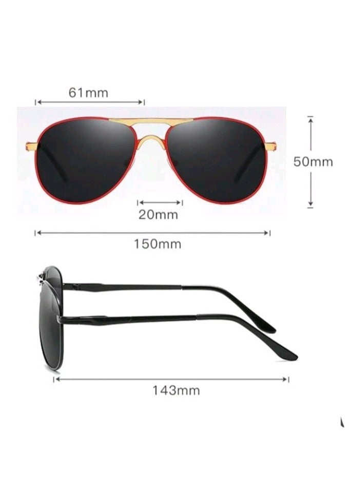 ديلز بيك نظارة شمسية رجالية عصرية وأنيقة - Image 3