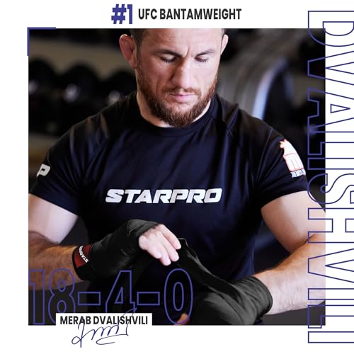 Starpro Boxing Hand Wraps 2.5m & 4.5m – Mexican Style Wrist Wraps with Thumb Loop – Elastic Hand Wraps for Boxing Kickboxing MMA for Men & Women - Image 4