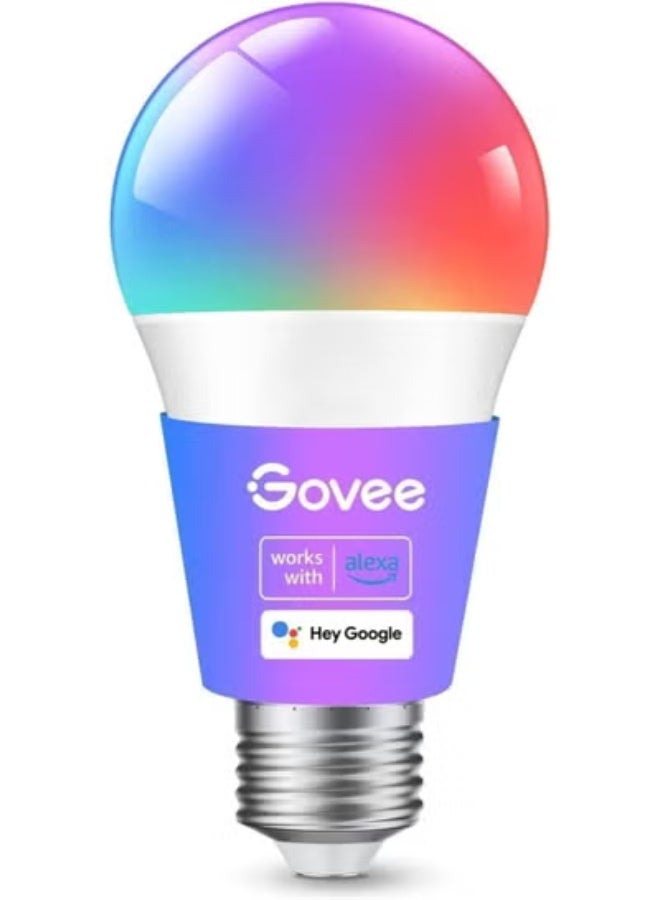 Govee Smart WiFi and Bluetooth Bulbs, Sync Music, 16 Million Colors DIY RGBWW, Pack of 1 - Image 1