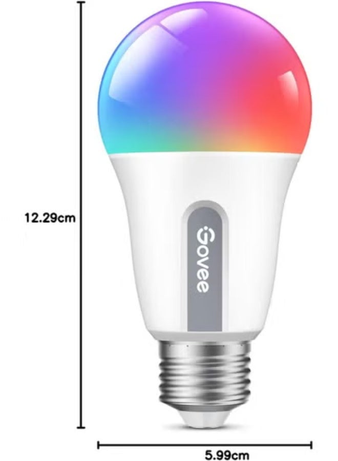 Govee Smart WiFi and Bluetooth Bulbs, Sync Music, 16 Million Colors DIY RGBWW, Pack of 1 - Image 2