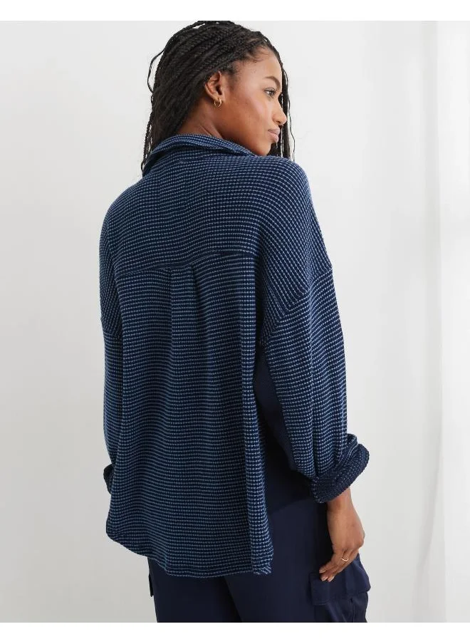 Aerie Lumberjane Waffle Shirt