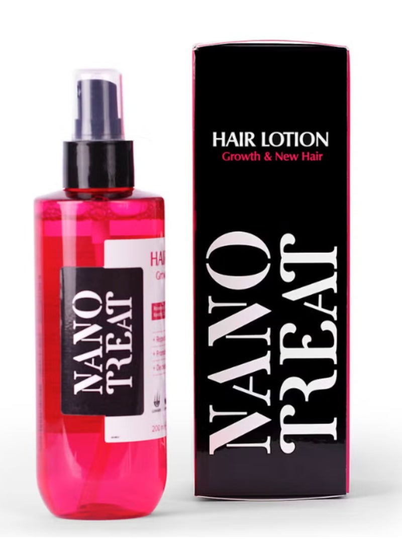 نانو تريت رذاذ لوشن نانو تريت لنمو الشعر، 200 مل