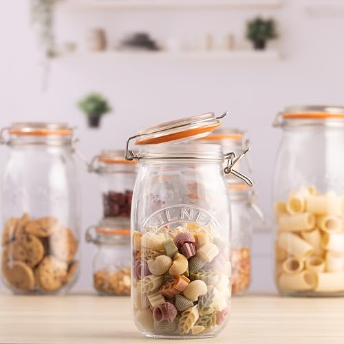Kilner Round Clip Top Jar, 51-Fl Oz - Image 4