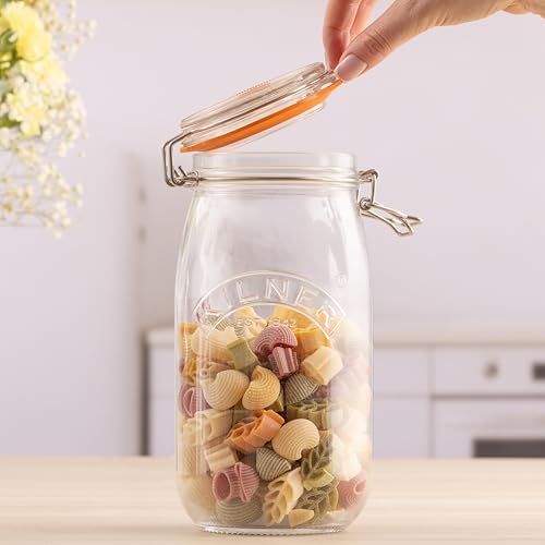 Kilner Round Clip Top Jar, 51-Fl Oz - Image 3