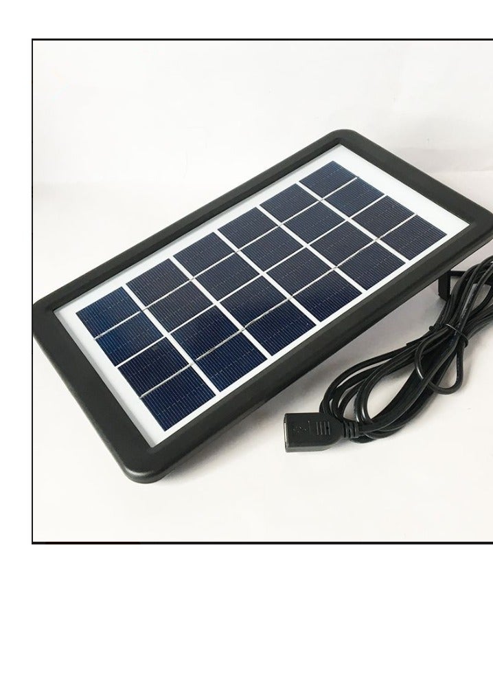 Generic Portable Solar Panel, 3.5W, Crystalline, with DC Port, for Powering Small Devices (Charging Cables Not Included) - Image 2
