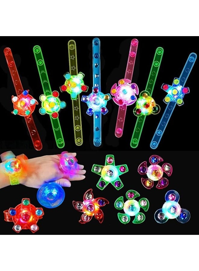 أقراط متحركة LED 10 حزمة، تُضيء وتنشط، هدايا احتفال للكبار والصغار من 4 إلى 8 سنوات، وعمر 8-12 سنة، ومعدات احتفال "الضوء في الظلام"، هدايا عيد الميلاد، ألعاب صندوق الكنوز للصف الدراسي، جوائز مهرجان - Image 4