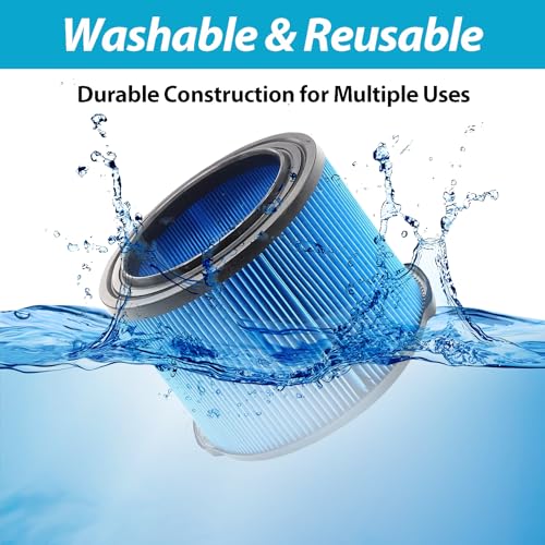 ANBOO 2 Pack VF3500 Replacement Filter for Ridgid Wet Dry Vac, 3-Layer Fine Dust Filter Compatible with WD4070 WD4522 WD4050 WD3050 WD4080 4000RV 4500RV Vacuum, Washable & Reusable - Image 5
