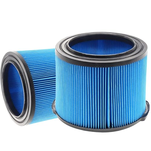 ANBOO 2 Pack VF3500 Replacement Filter for Ridgid Wet Dry Vac, 3-Layer Fine Dust Filter Compatible with WD4070 WD4522 WD4050 WD3050 WD4080 4000RV 4500RV Vacuum, Washable & Reusable - Image 1
