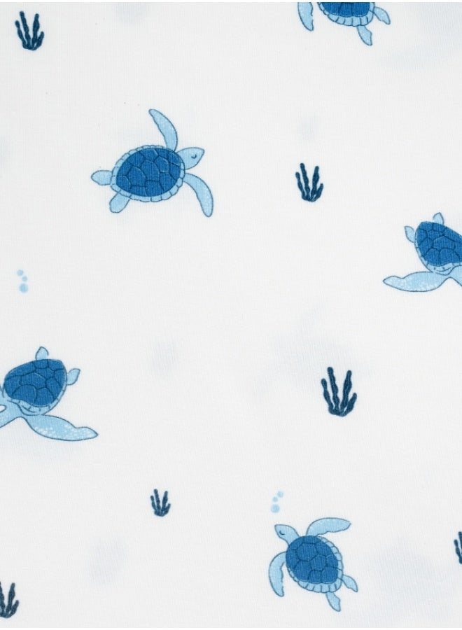 Hushabye – Bamboo Pyjamas for Kids – Turtle Print - Image 5