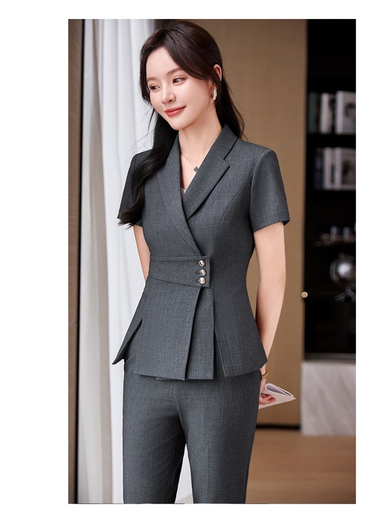 Shougu New Fashionable Casual Ms Suit Blazer - Image 3