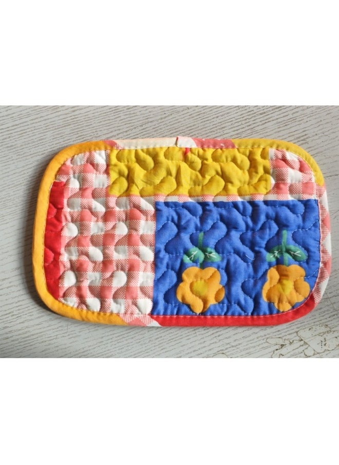 Aerial Tunnel, Channel Arch, Round Shelter, Fixable, Staircase, Rabbit, Pig, Chinchilla Toy Rabbit-Color:A Piece Of Flower Anti-slip Mat [excluding Tunnel]  - Image 1