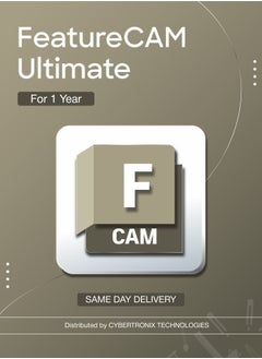Autodesk Autodesk FeatureCAM Ultimate – 1 Year Subscription | SAME DAY DELIVERY 