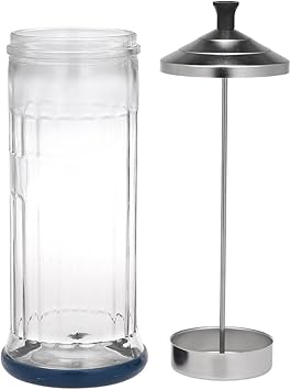 Anself Professional Salon Barber Disinfection Jar Sterilization Container Sanitizer Glass Manicure Disinfection Cup for Hairdressing Tools - Image 2