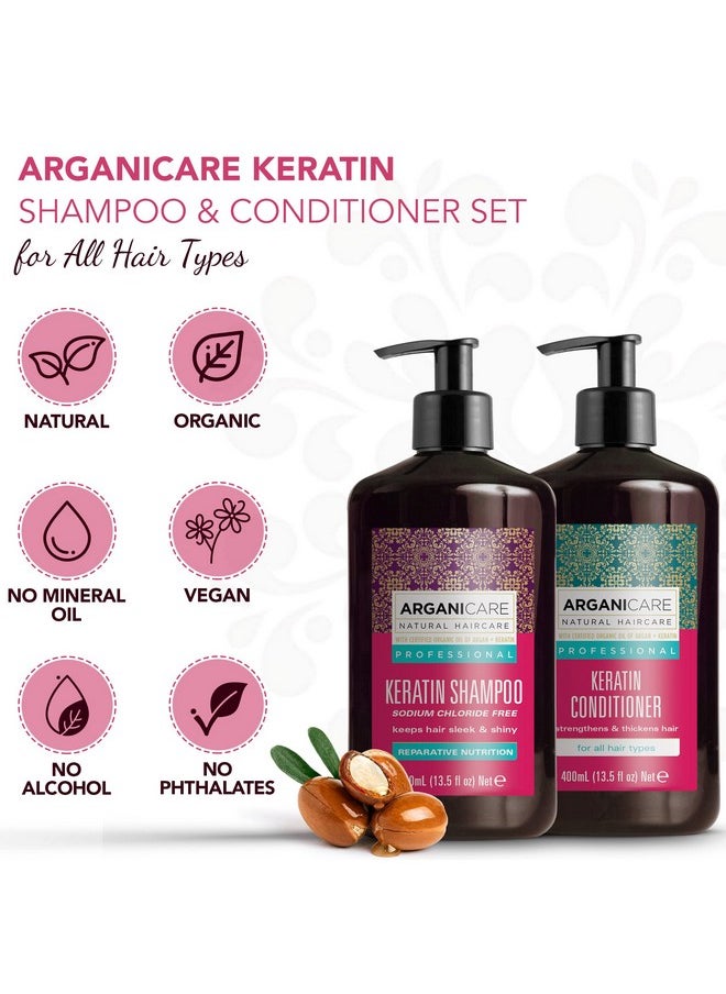 Arganicare Rganicare Keratin Shampoo And Conditioner (Shampoo And Conditioner)  - Image 4