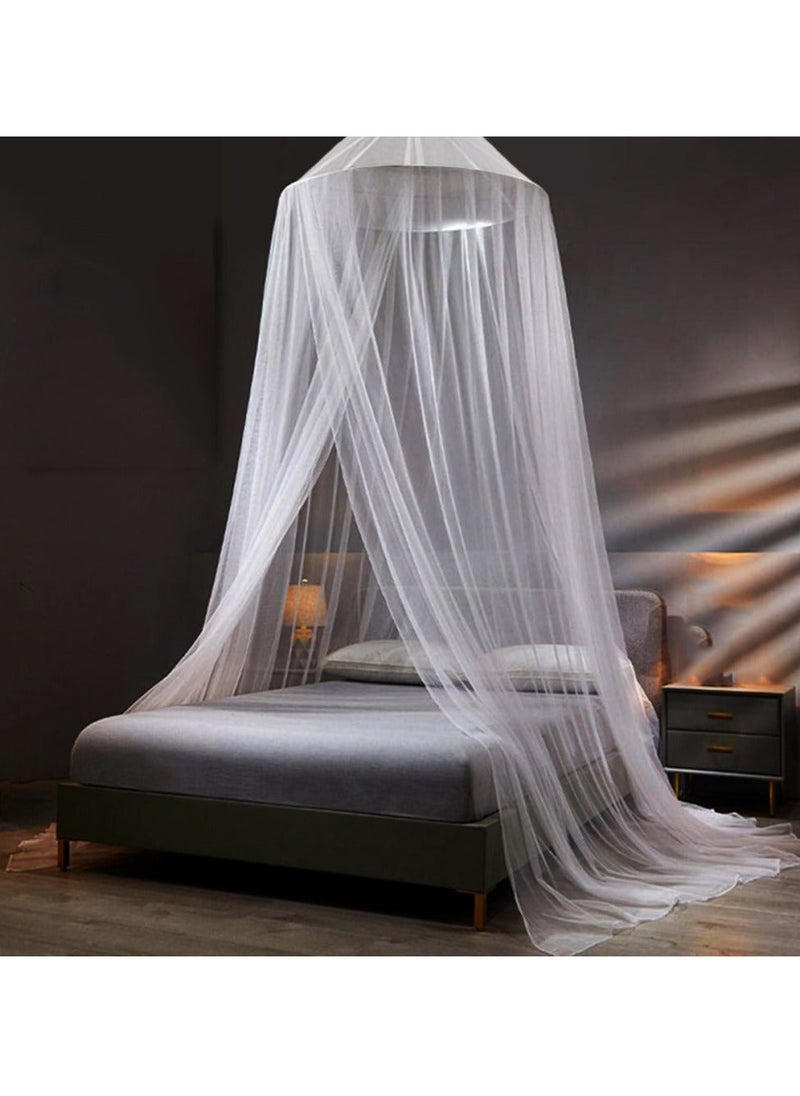 Y&D Mosquito Net Bed Canopy for Girls, Princess Curtain Single to King Size, Dome Netting Tent Decoration Girls  - Image 1