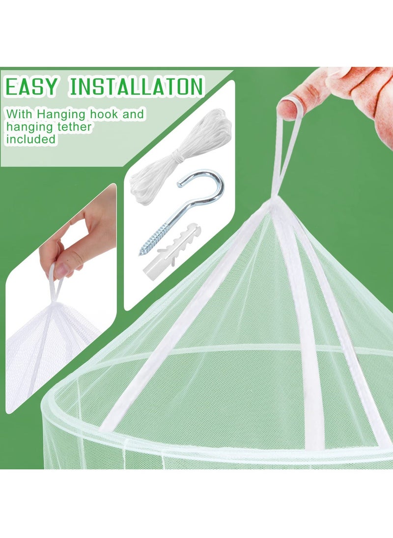Y&D Mosquito Net Bed Canopy for Girls, Princess Curtain Single to King Size, Dome Netting Tent Decoration Girls  - Image 5