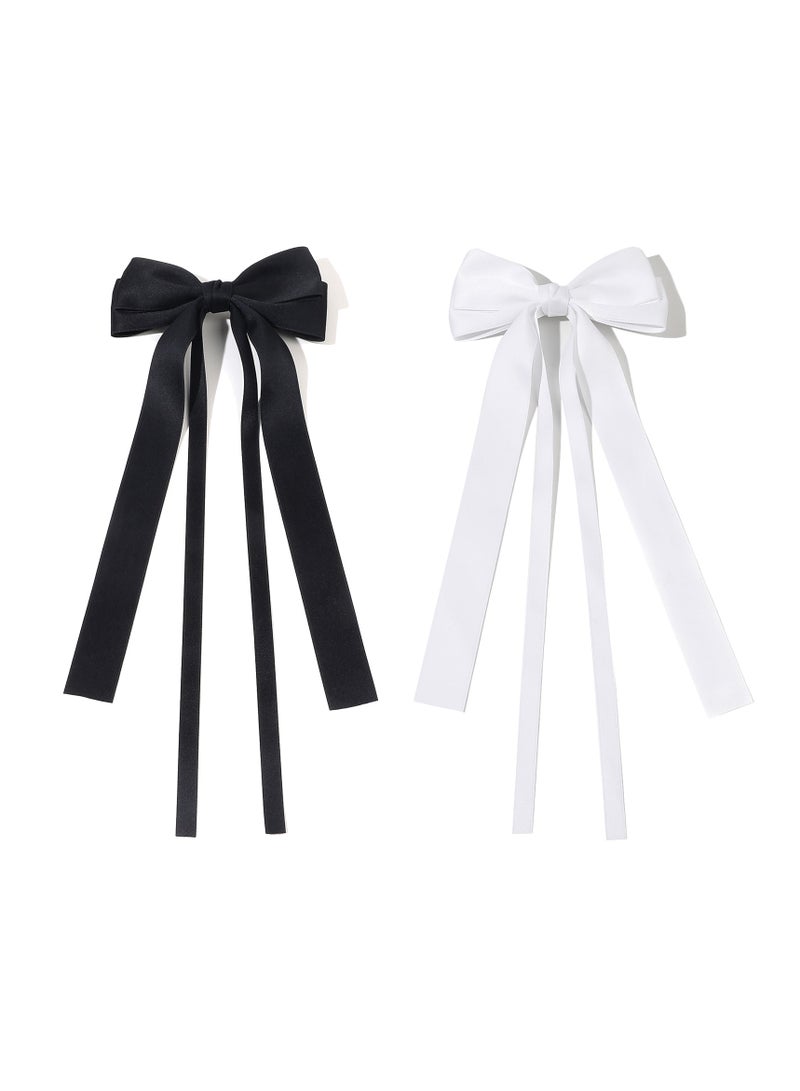 مشبك شعر على شكل قوس مشبك شعر انسيابي مشبك شعر نسائي إكسسوارات شعر بسيطة مشبك شعر منقار البط مشبك شعر مزاج الشريط 2 أزياء - Image 1