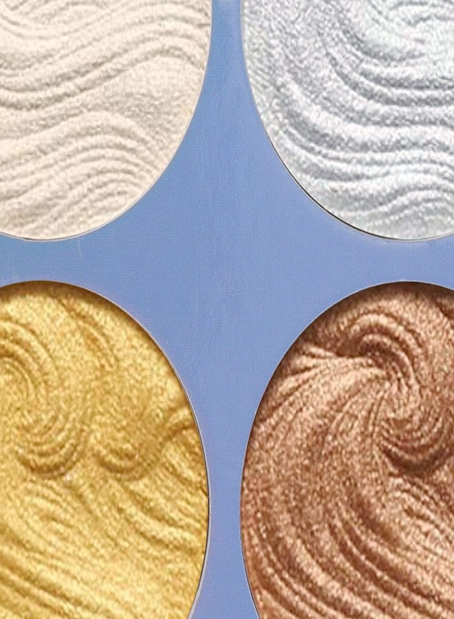 بوبين بودرة إضاءة بوبين، باليت إضاءة، بودرة لامعة، إضاءة للوجه، باليت برونزر، مقاومة للماء، تدوم طويلاً - Image 4