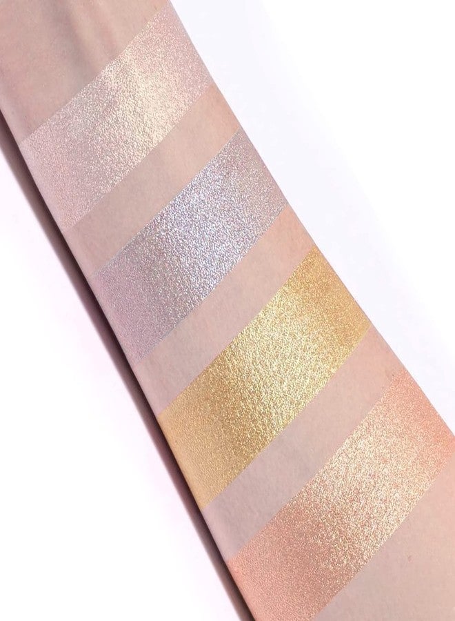 بوبين بودرة إضاءة بوبين، باليت إضاءة، بودرة لامعة، إضاءة للوجه، باليت برونزر، مقاومة للماء، تدوم طويلاً - Image 2