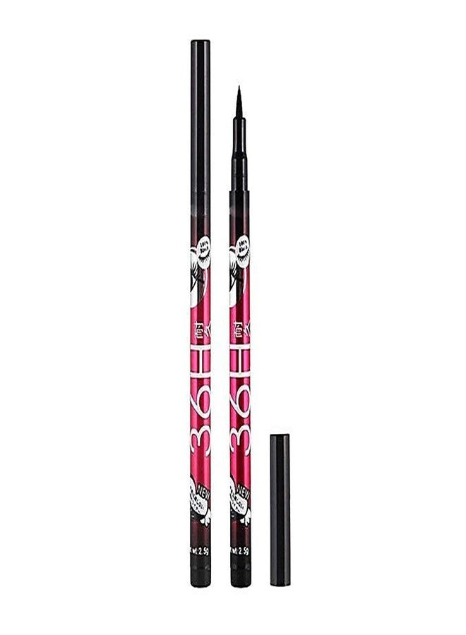 Kezona Waterproof Black Liner Sketch Pen for Women and Girls for Liquid Eye Makeup, Long Lasting, and Extra Shine (Pack of 3) - Image 2