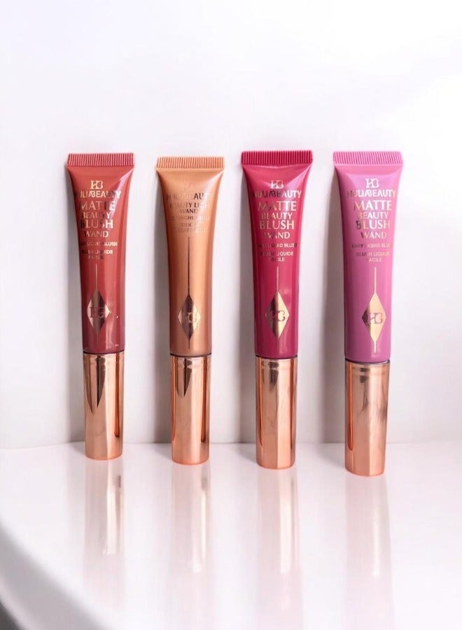 هوليا بيوتي مجموعة مورد خدود كريمي – 4 درجات لمسة ناعمة... توهج طبيعي يدوم - Image 1