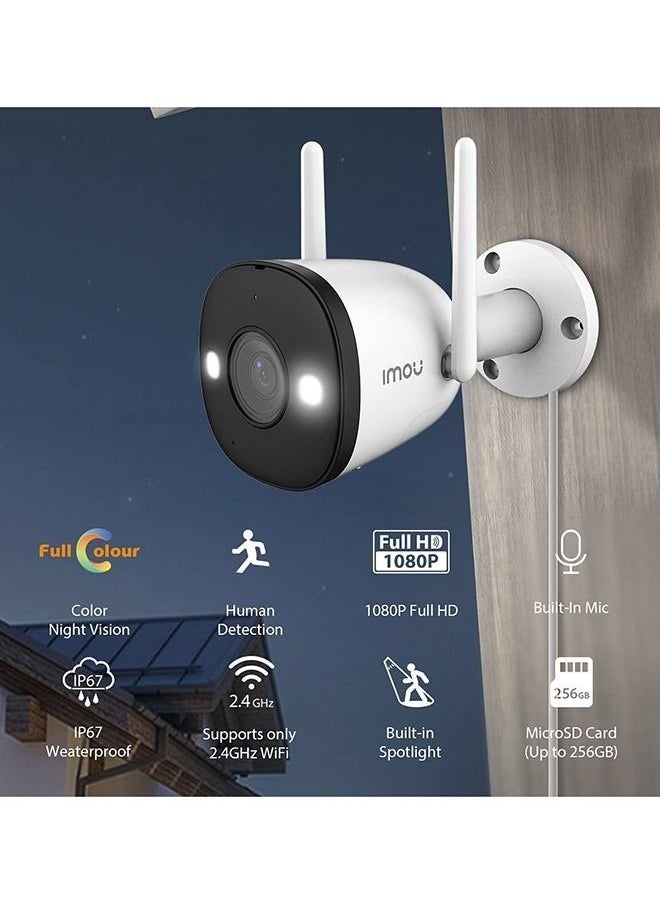 2MP Smart Color IP67 Outdoor Security Camera/ Color Night Vision/Up to 256GB SD Card/ Human Detection/ Built-in Spotlight/ Built-in Hotspot/ Bullet 2E - pzsku/Z3B96CA9FE2AF0B37DD05Z/45/_/1733991179/eb5576aa-2ca2-41e1-8661-0721bf10bf8e