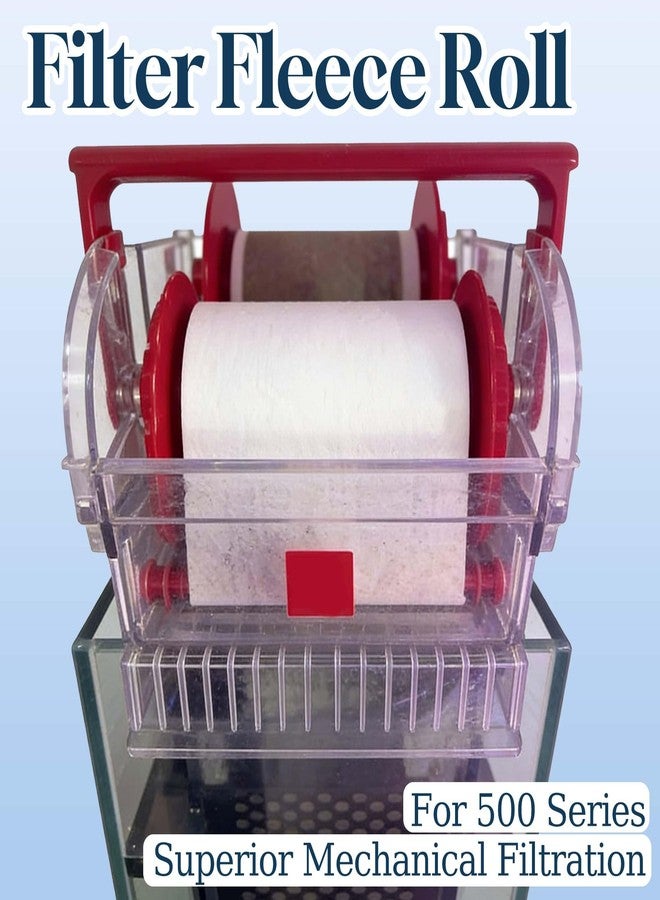 PurifyLogix Fleece Roll Replacement for Red Sea 1200, Efficient Filtration Media for ReefMat 1200, Ideal Filter Media for Coral & Reef Aquarium Maintenance, 115' Long * 6.7" High - Image 2