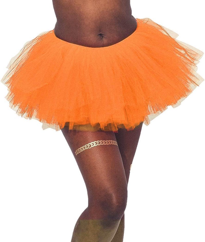 REETAN Tutu Skirt Ballet 6 Layered Tulle Short Tutus for Women - Image 3