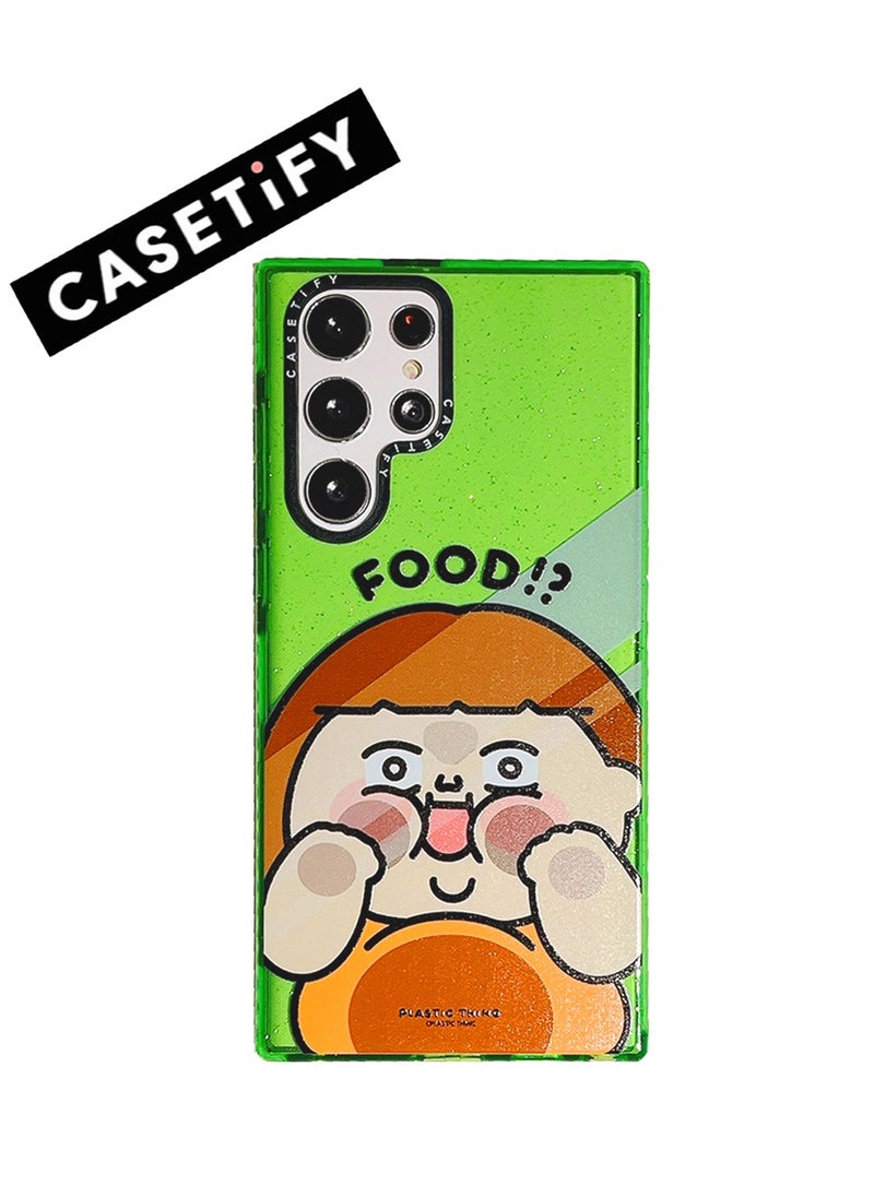 Casetify Culinary Delight: Samsung Galaxy S24 Ultra 'Chubby Girl' Series Case  - Image 1