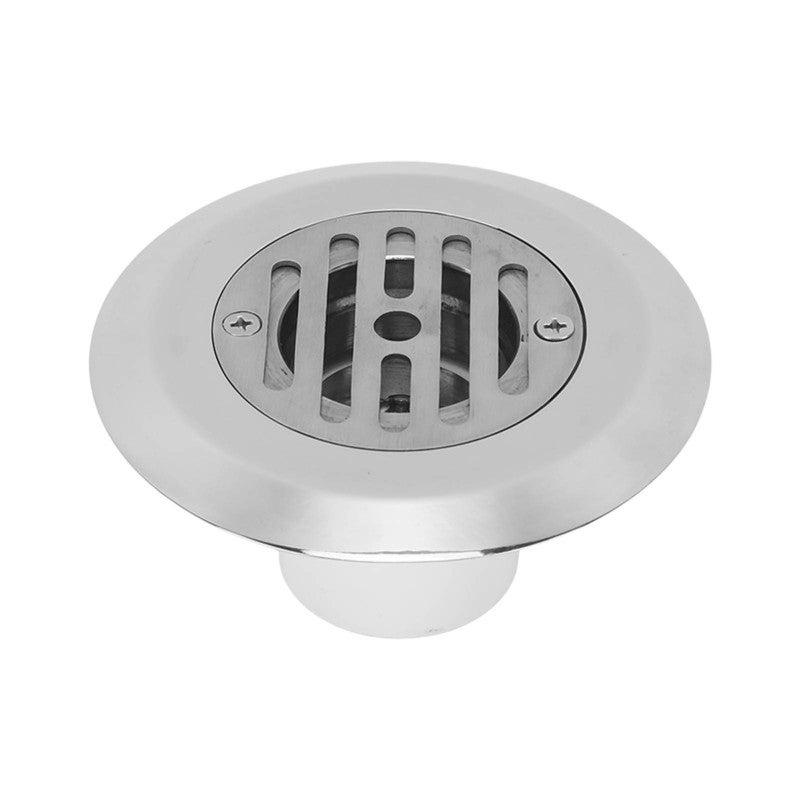 Swimming Pool Drain: Stainless Steel & Plastic, Large Aperture - Adjustable Water Flow, Easy To Install Replacement for Swimming Pool Spa - Image 1