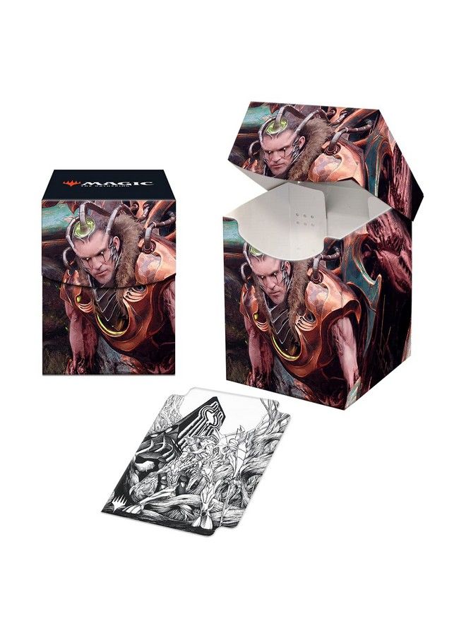 Ultra Pro Magic: The Gathering Phyrexia All Will Be One 100+ Card Deck Box (Lukka Bound To Ruin) Protect & Store Collectible Cards Trading Cards & Gaming Cards Self Locking Lid Deck Box  - Image 1