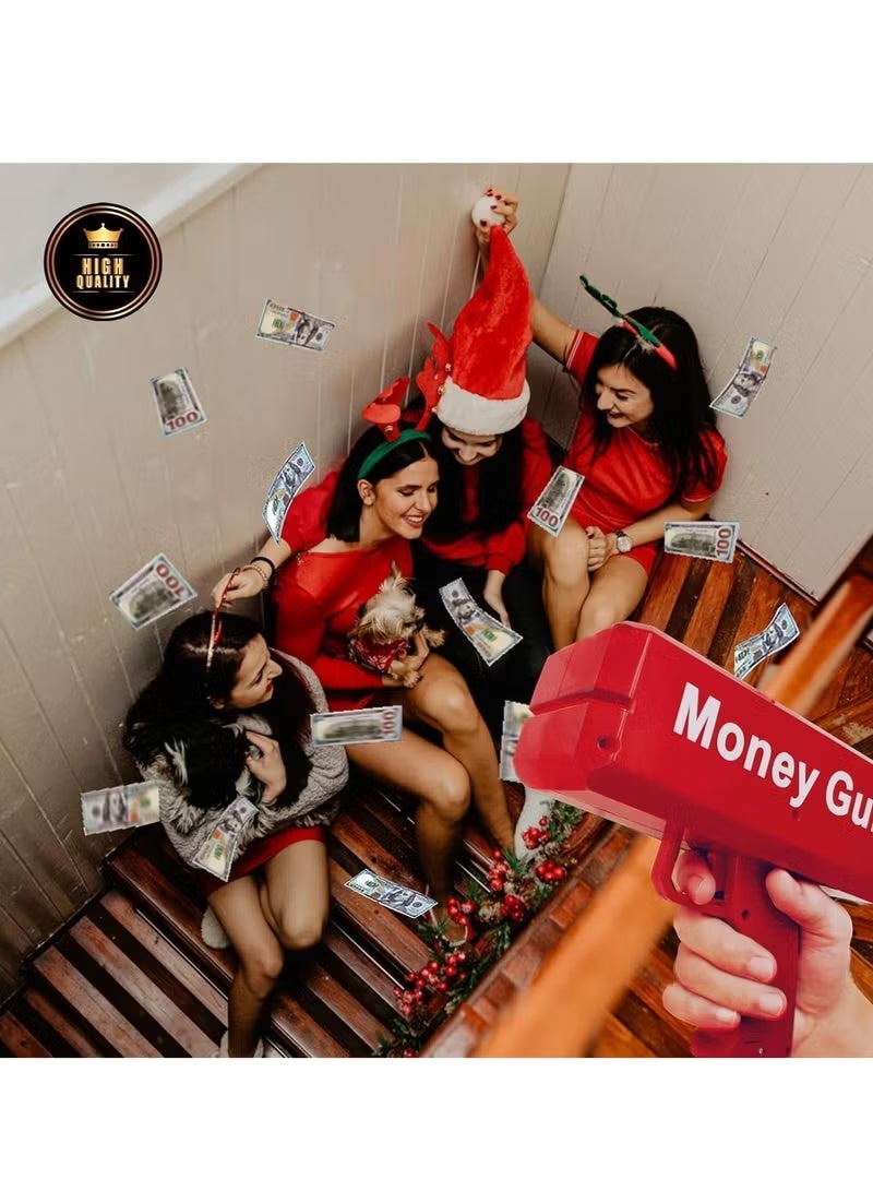 GENNEXT NEW Super Money Guns Playing Spray Money Gun – Make It Rain Toy Gun, Fake Bill Dispenser Money Shooter, Fun Party Toy for Special Occasions, Birthday & Celebration - Image 3