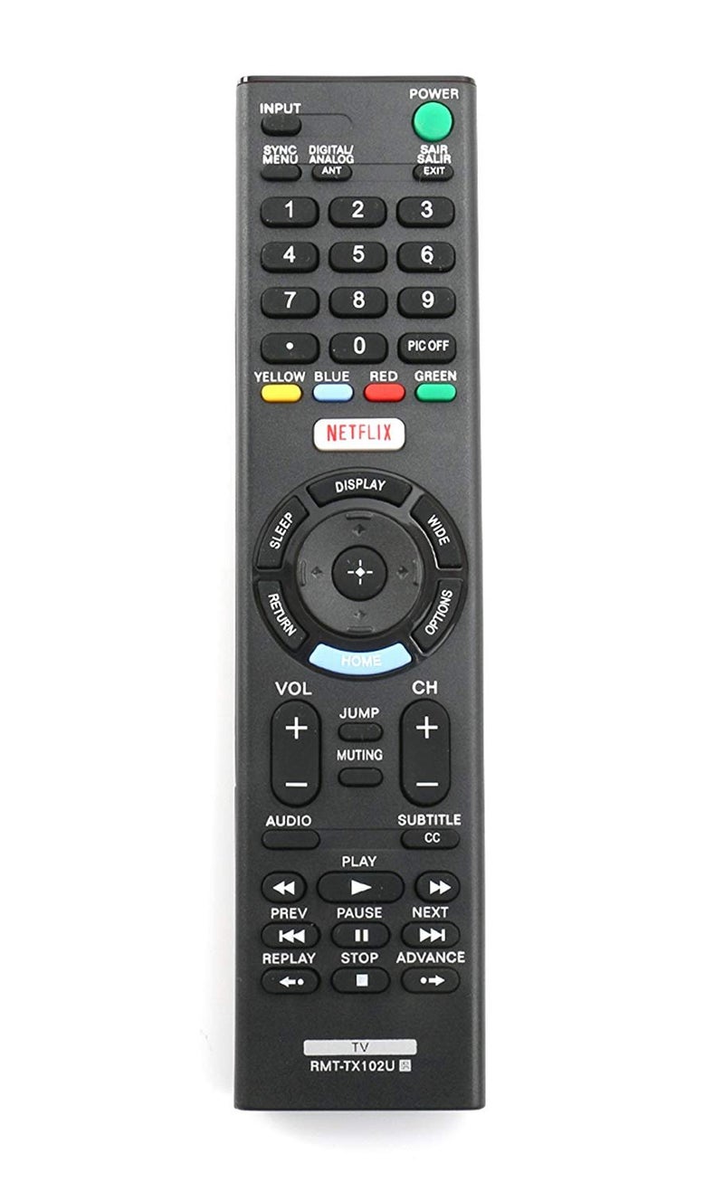 UBay RMT-TX102U Remote Control Replaced for Sony TV KDL-32R500C KDL-40R510C KDL-40R530C KDL-40R550C KDL-48R510C KDL-48R530C KDL-48R550C 149298011 KDL40R550C - Image 3