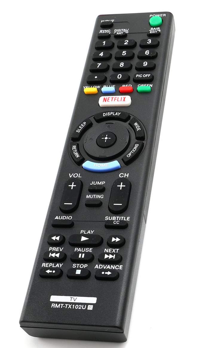 UBay RMT-TX102U Remote Control Replaced for Sony TV KDL-32R500C KDL-40R510C KDL-40R530C KDL-40R550C KDL-48R510C KDL-48R530C KDL-48R550C 149298011 KDL40R550C - Image 4