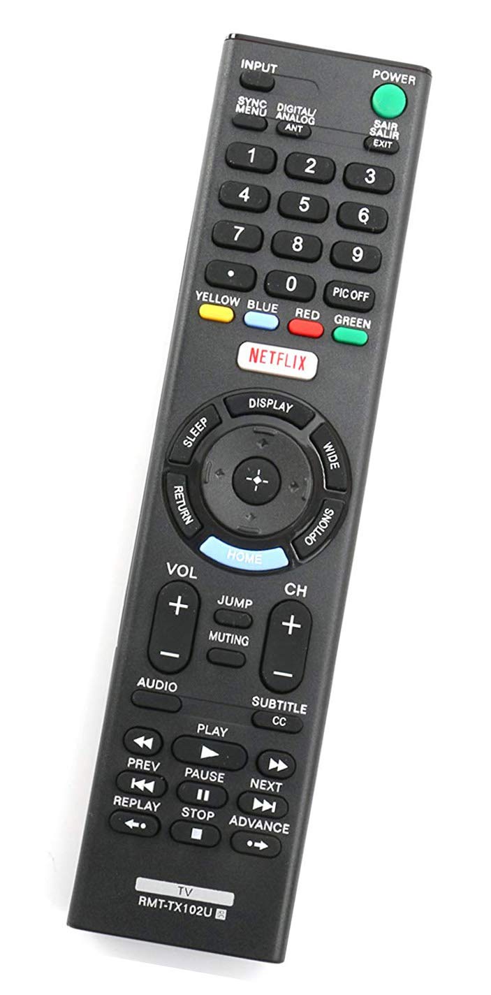 UBay RMT-TX102U Remote Control Replaced for Sony TV KDL-32R500C KDL-40R510C KDL-40R530C KDL-40R550C KDL-48R510C KDL-48R530C KDL-48R550C 149298011 KDL40R550C - Image 5