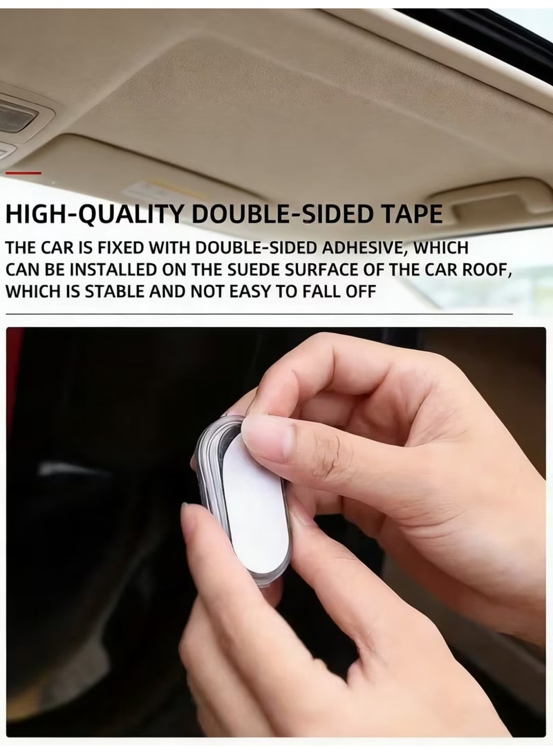 Car Interior Lights Wireless LED - USB Chargeable Ceiling Lamp, Hand Reading Light & Door Light For Night Time Illumination - Image 3