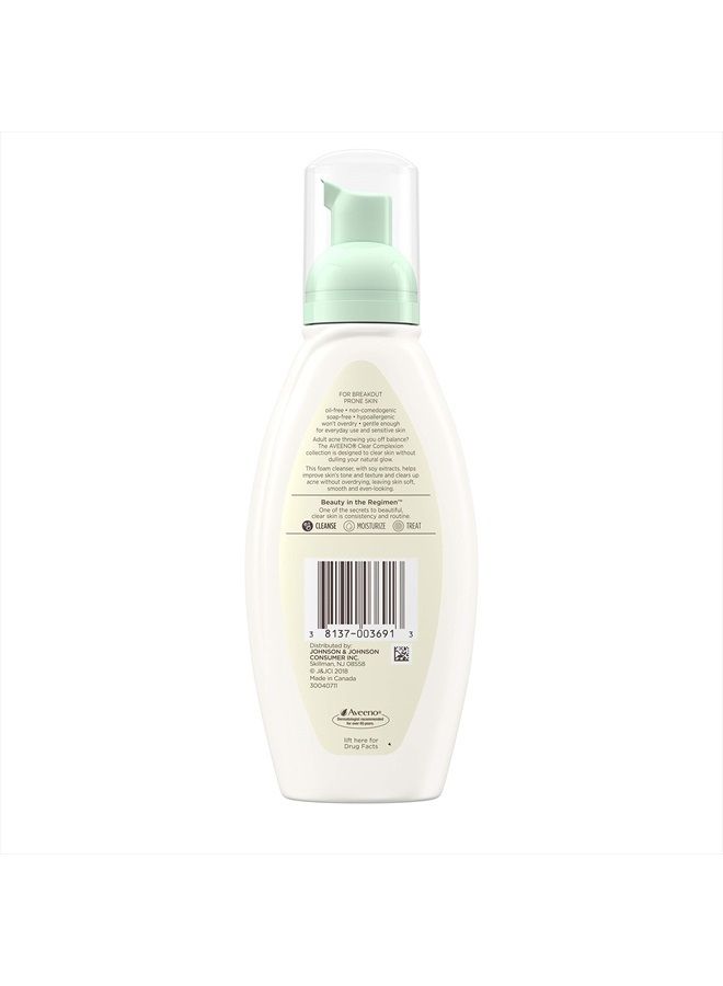 Aveeno Active Naturals Clear Complexion Foaming Cleanser 6 OZ (PACK OF 2) - Image 5