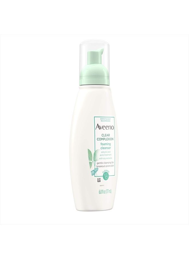 Aveeno Active Naturals Clear Complexion Foaming Cleanser 6 OZ (PACK OF 2) - Image 2